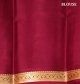 Contrast Classic Pure Mysore Crepe Silk Saree